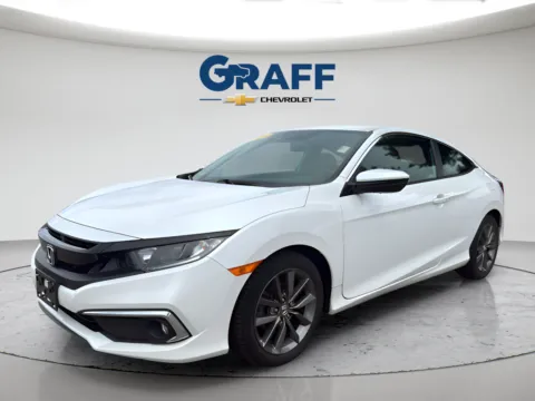 White 2020 Honda Civic EX for sale in Burns Harbor, IN