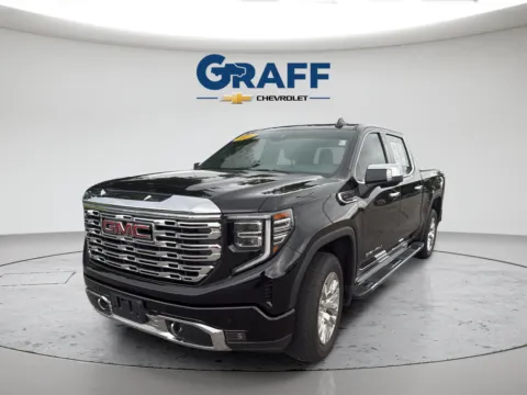 Black 2023 GMC Sierra 1500 Denali for sale in Burns Harbor, IN