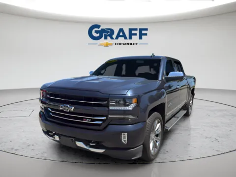 Blue 2018 Chevrolet Silverado 1500 LTZ for sale in Burns Harbor, IN