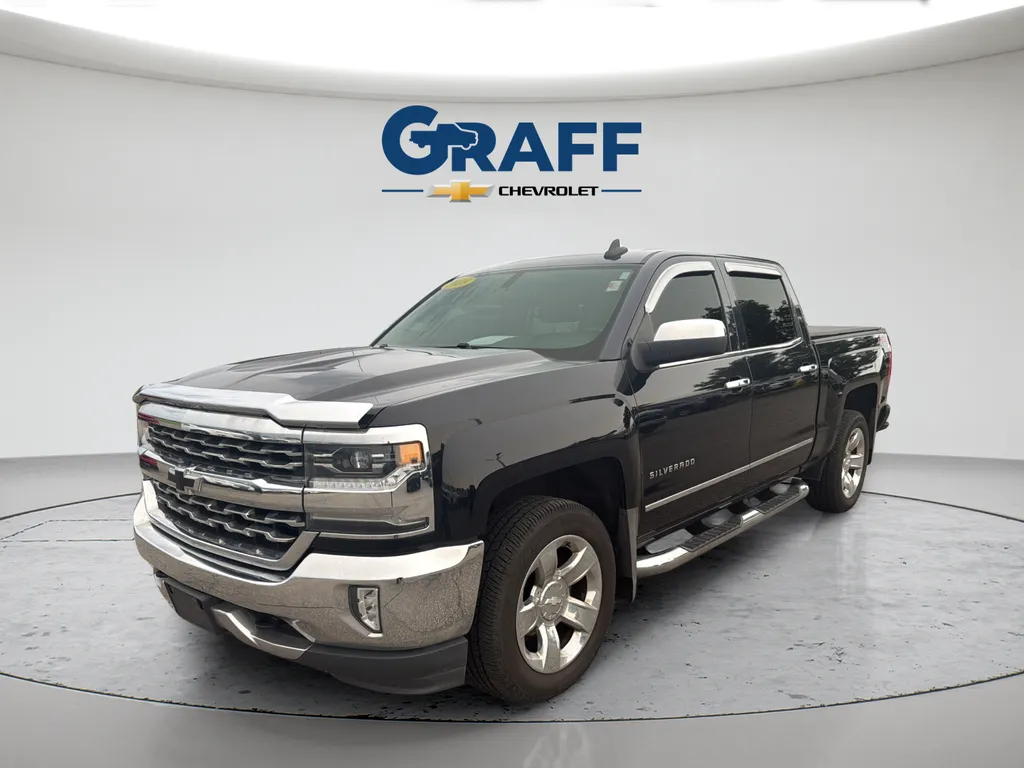 Black 2018 Chevrolet Silverado 1500 LTZ for sale in Burns Harbor, IN