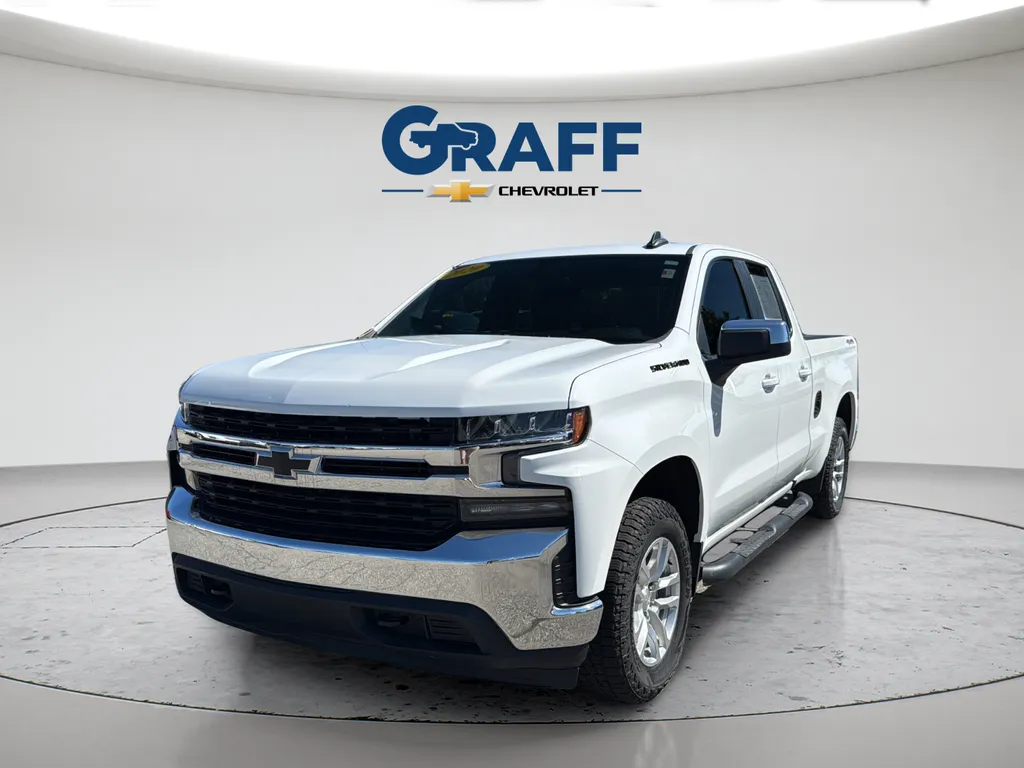 White 2020 Chevrolet Silverado 1500 LT for sale in Burns Harbor, IN