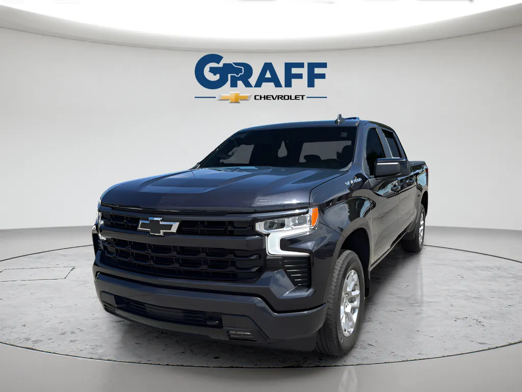 Gray 2024 Chevrolet Silverado 1500 RST for sale in Burns Harbor, IN