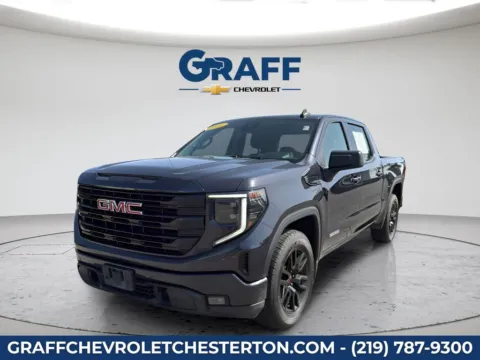 Gray 2022 GMC Sierra 1500 Elevation for sale in Burns Harbor, IN