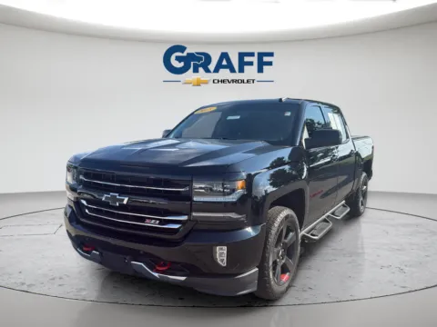 Black 2018 Chevrolet Silverado 1500 LTZ for sale in Burns Harbor, IN