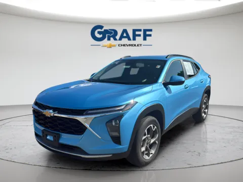 Blue 2025 Chevrolet Trax LT for sale in Burns Harbor, IN