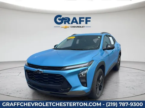 Blue 2025 Chevrolet Trax ACTIV for sale in Burns Harbor, IN