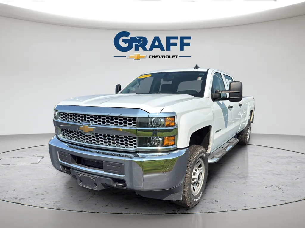 White 2019 Chevrolet Silverado 3500HD Work Truck for sale in Burns Harbor, IN