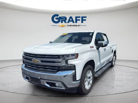 White 2019 Chevrolet Silverado 1500 LTZ for sale in Burns Harbor, IN