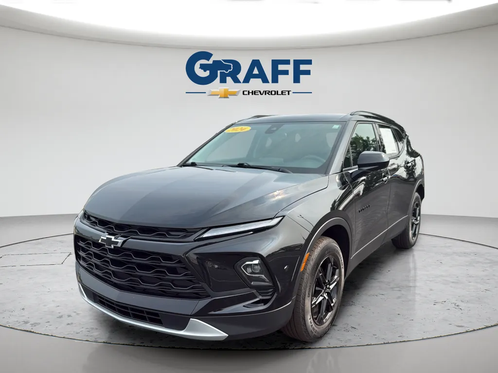 Black 2024 Chevrolet Blazer LT for sale in Burns Harbor, IN