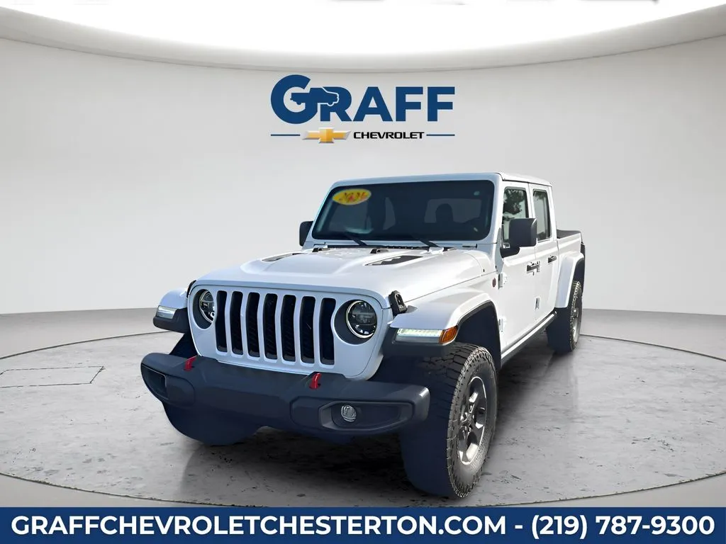 White 2021 Jeep Gladiator Rubicon for sale in Burns Harbor, IN