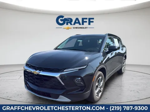 Black 2024 Chevrolet Blazer LT for sale in Burns Harbor, IN