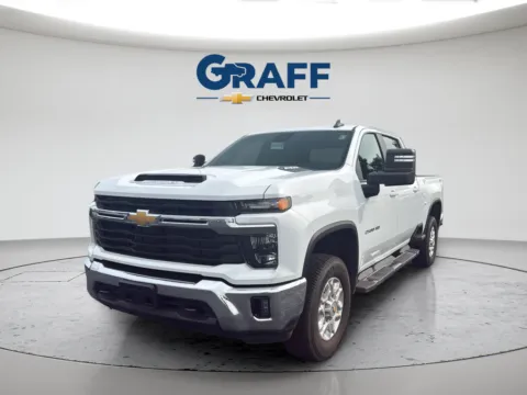 White 2024 Chevrolet Silverado 2500 HD LT for sale in Burns Harbor, IN