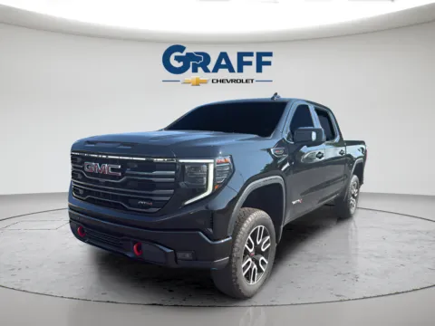 Black 2022 GMC Sierra 1500 AT4 for sale in Burns Harbor, IN