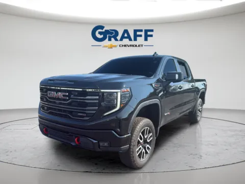 Black 2022 GMC Sierra 1500 AT4 for sale in Burns Harbor, IN
