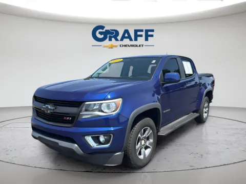 Blue 2015 Chevrolet Colorado Z71 for sale in Burns Harbor, IN