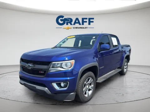 Blue 2015 Chevrolet Colorado Z71 for sale in Burns Harbor, IN