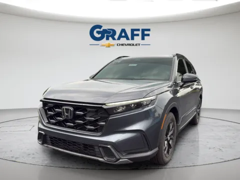 Gray 2024 Honda CR-V Hybrid Sport for sale in Burns Harbor, IN