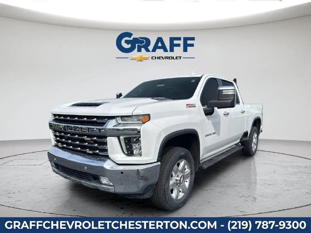 Blue 2021 Chevrolet Silverado 2500 HD LTZ for sale in Burns Harbor, IN