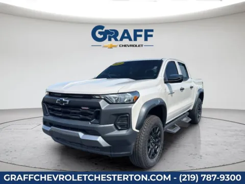 White 2026 Chevrolet Colorado Trail Boss for sale in Burns Harbor, IN
