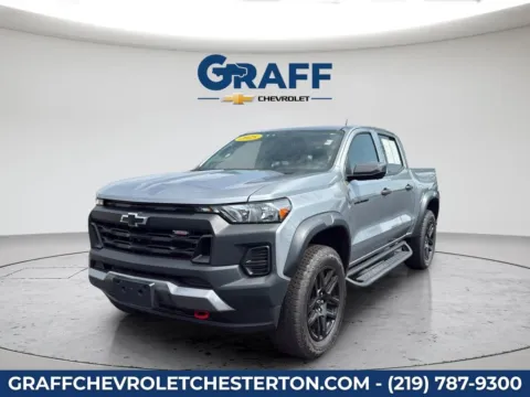 Gray 2025 Chevrolet Colorado Trail Boss for sale in Burns Harbor, IN
