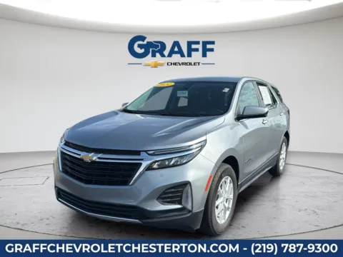 Gray 2024 Chevrolet Equinox LT for sale in Burns Harbor, IN