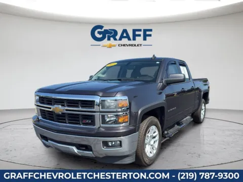 Gray 2015 Chevrolet Silverado 1500 LT for sale in Burns Harbor, IN