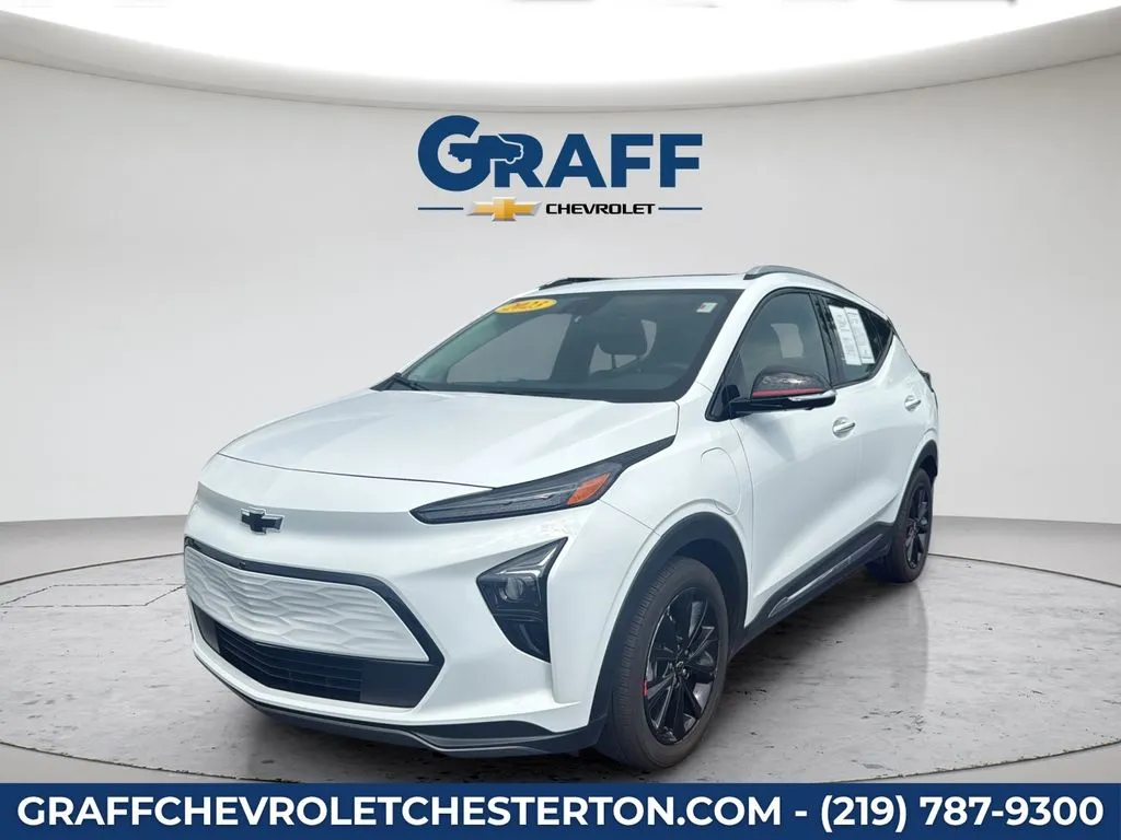 White 2023 Chevrolet Bolt EUV Premier for sale in Burns Harbor, IN