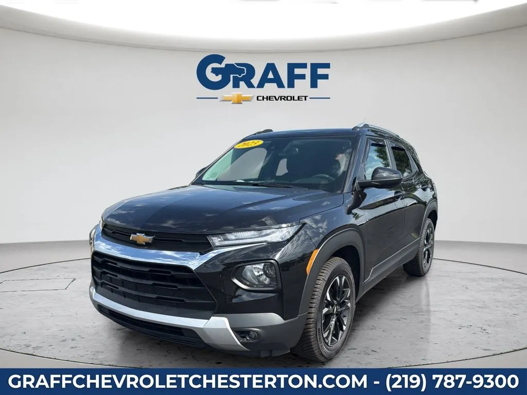 Black 2023 Chevrolet TrailBlazer LT for sale in Burns Harbor, IN