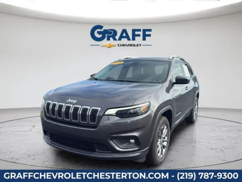 Gray 2019 Jeep Cherokee Latitude Plus for sale in Burns Harbor, IN