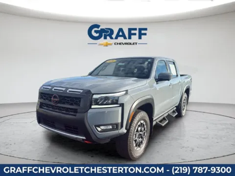 Gray 2026 Nissan Frontier PRO-4X for sale in Burns Harbor, IN