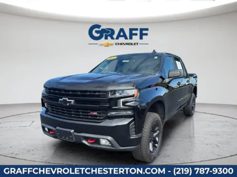 Black 2021 Chevrolet Silverado 1500 LT Trail Boss for sale in Burns Harbor, IN