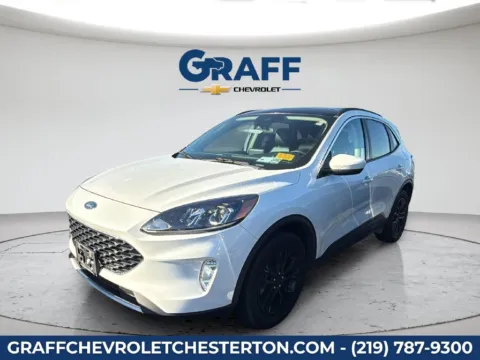 White 2020 Ford Escape SEL for sale in Burns Harbor, IN