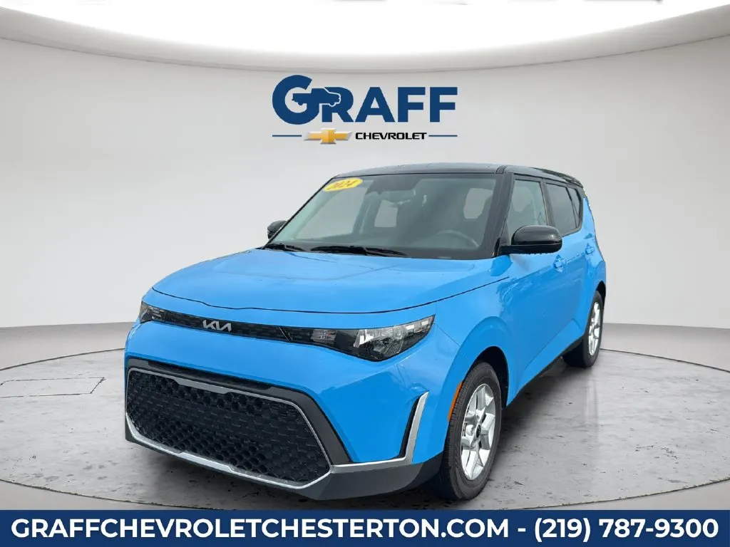 Blue 2024 Kia Soul S for sale in Burns Harbor, IN