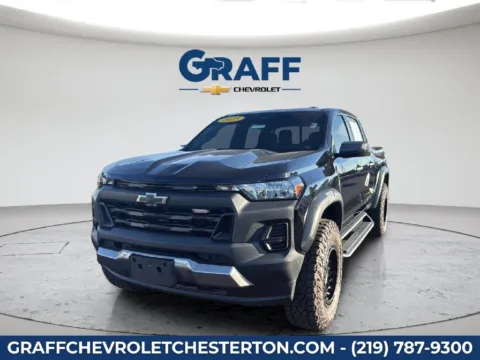 Black 2025 Chevrolet Colorado Trail Boss for sale in Burns Harbor, IN