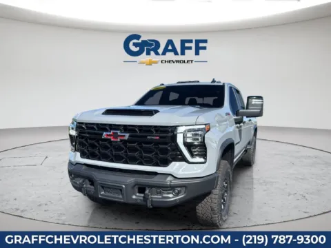 Gray 2025 Chevrolet Silverado 2500 HD ZR2 for sale in Burns Harbor, IN