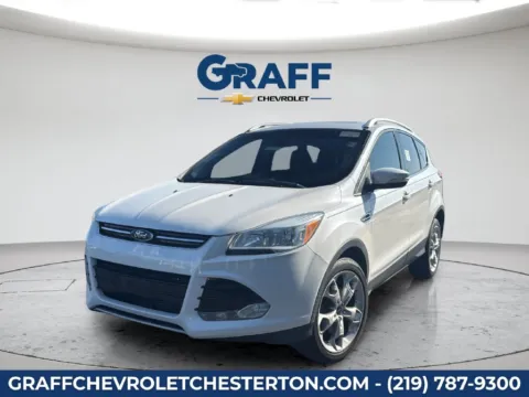 White 2016 Ford Escape Titanium for sale in Burns Harbor, IN