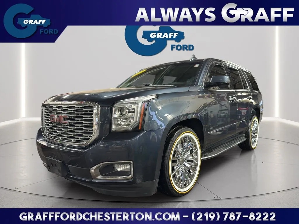 Blue 2019 GMC Yukon Denali for sale in Chesterton, IN