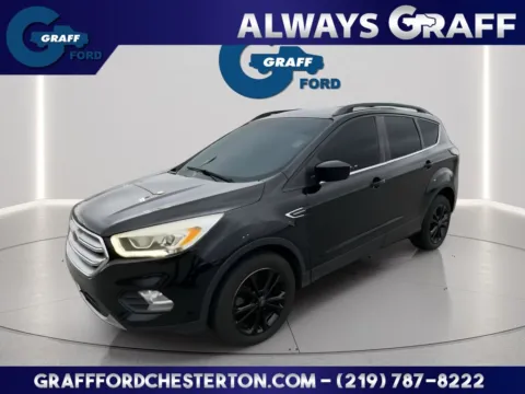 Black 2018 Ford Escape SEL for sale in Chesterton, IN