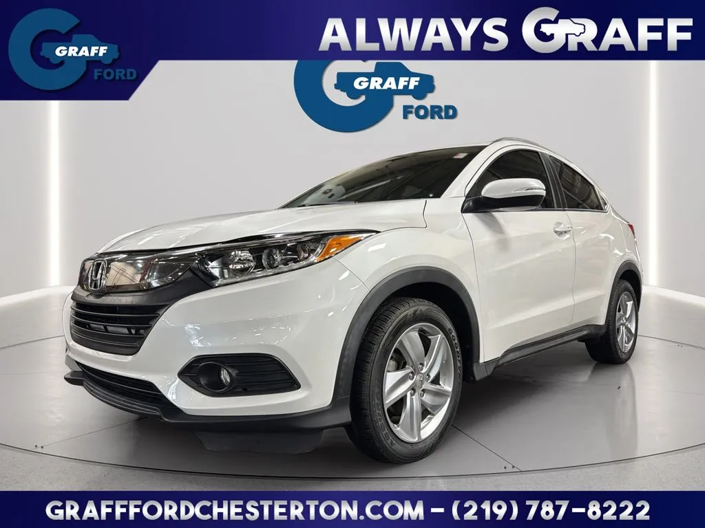 White 2020 Honda HR-V EX for sale in Chesterton, IN