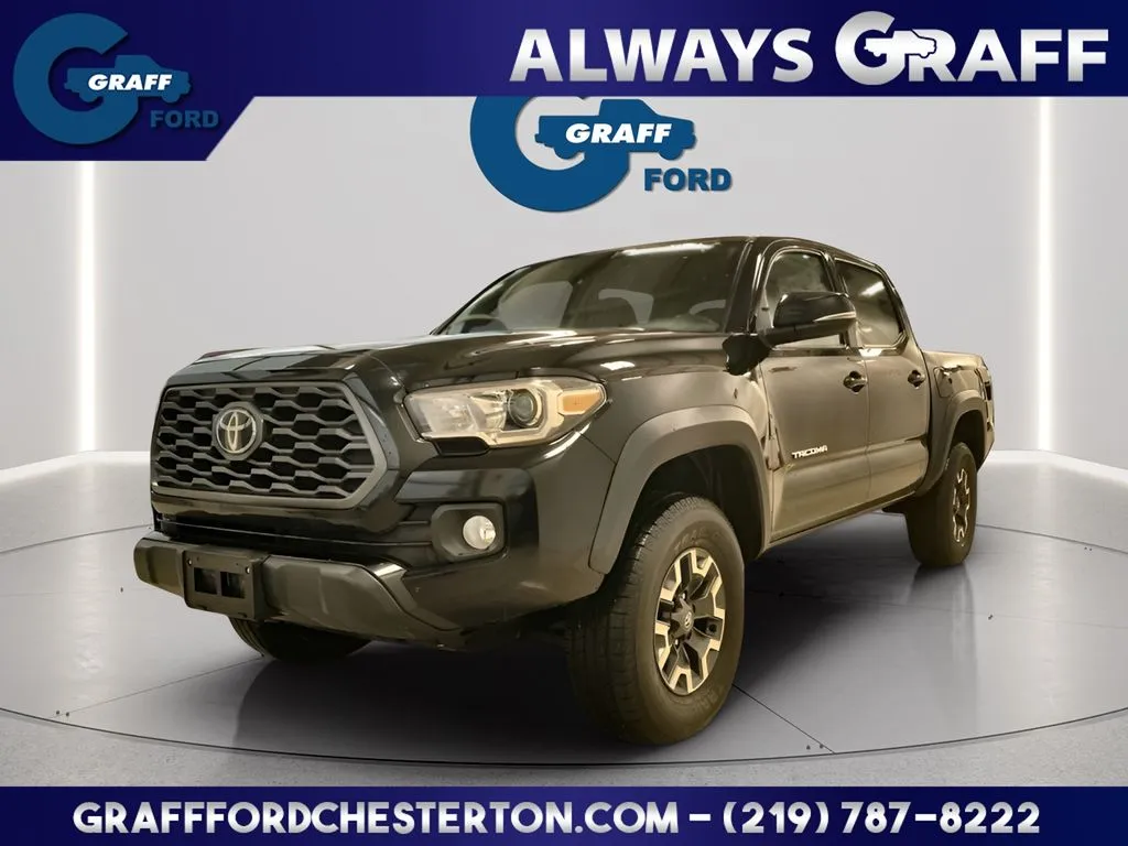 Black 2021 Toyota Tacoma TRD Off-Road for sale in Chesterton, IN