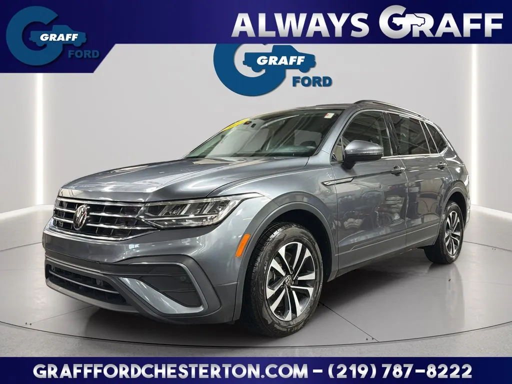 Gray 2023 Volkswagen Tiguan 2.0T S for sale in Chesterton, IN