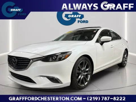 White 2017 Mazda Mazda6 Grand Touring for sale in Chesterton, IN