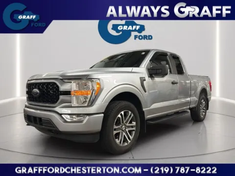 Silver 2021 Ford F-150 XL for sale in Chesterton, IN