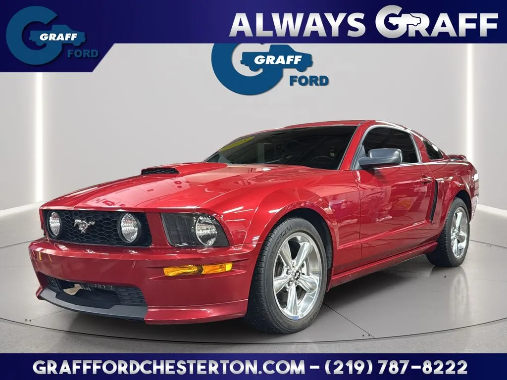 Red 2008 Ford Mustang GT Premium for sale in Chesterton, IN