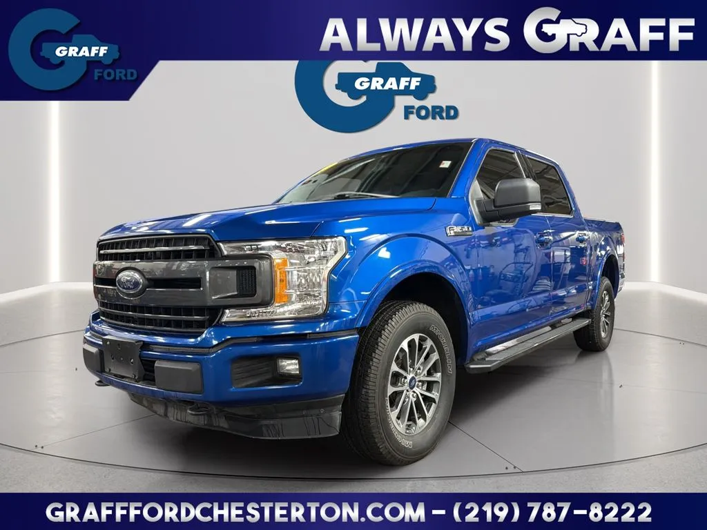 Blue 2018 Ford F-150 XLT for sale in Chesterton, IN