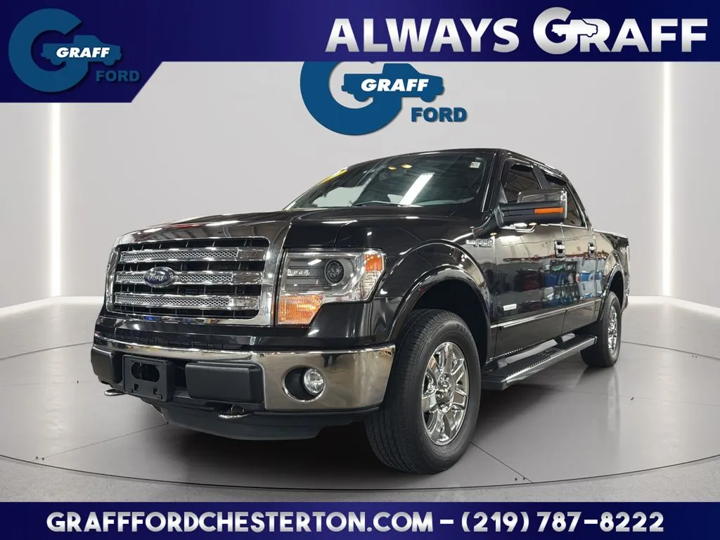 Black 2014 Ford F-150 Lariat for sale in Chesterton, IN