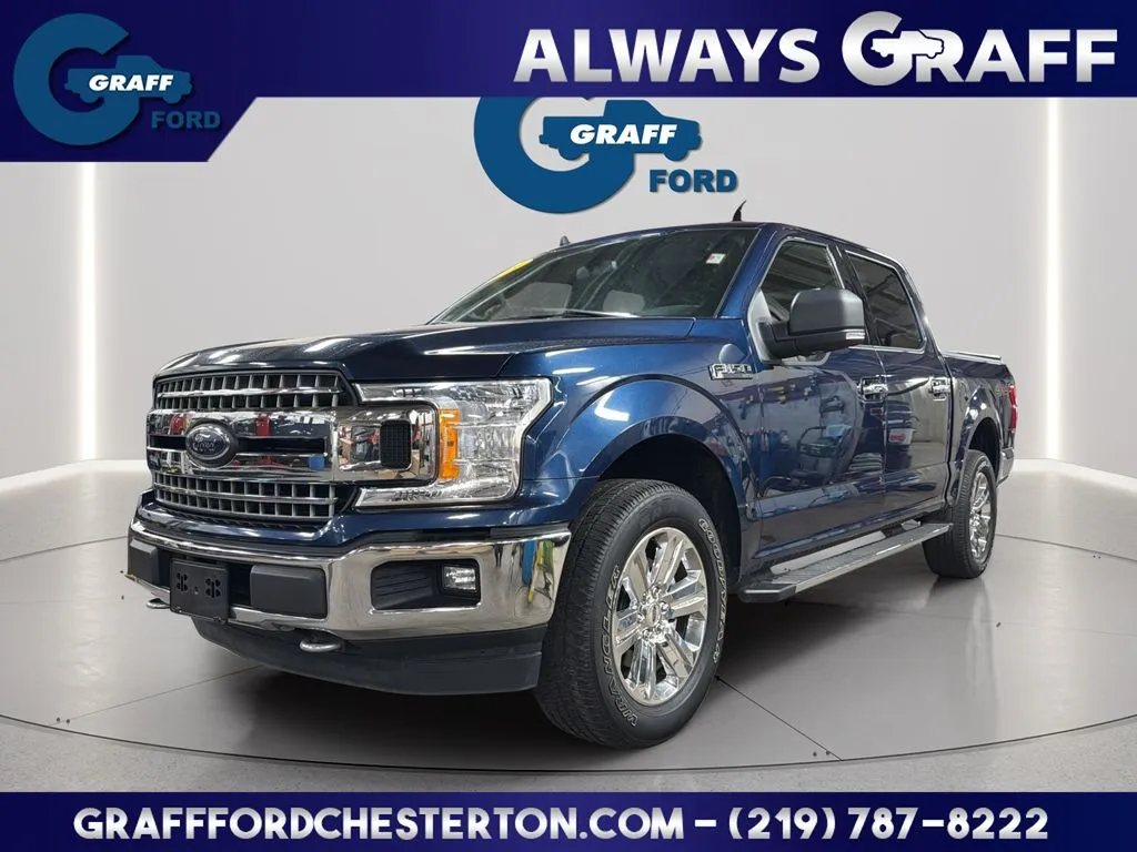 Blue 2020 Ford F-150 XLT for sale in Chesterton, IN