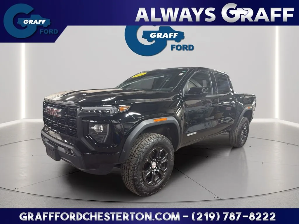 Black 2024 GMC Canyon Elevation for sale in Chesterton, IN