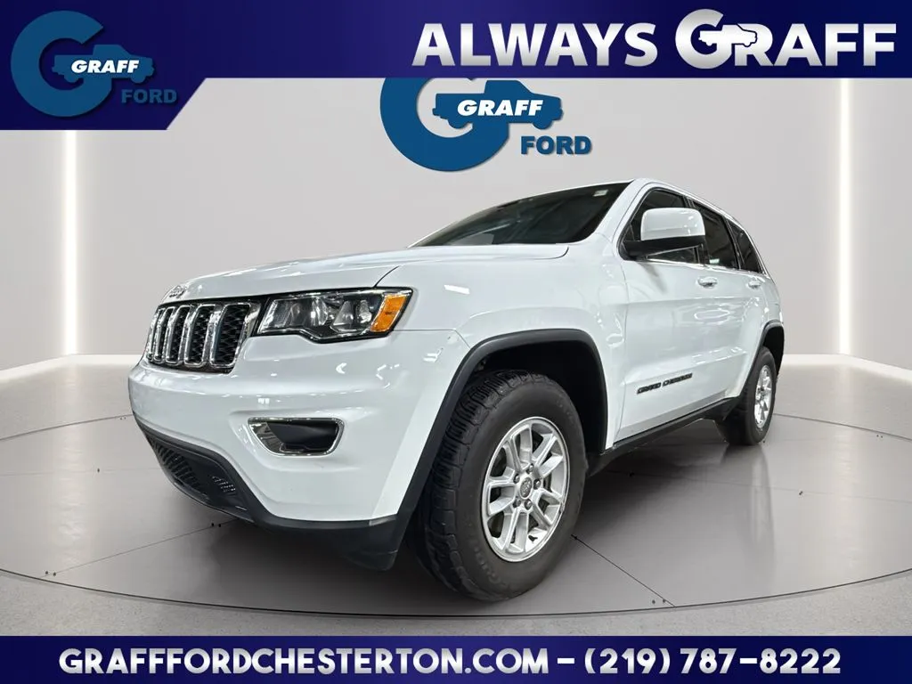 White 2019 Jeep Grand Cherokee Laredo for sale in Chesterton, IN