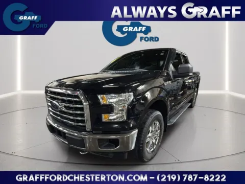 Black 2017 Ford F-150 XLT for sale in Chesterton, IN